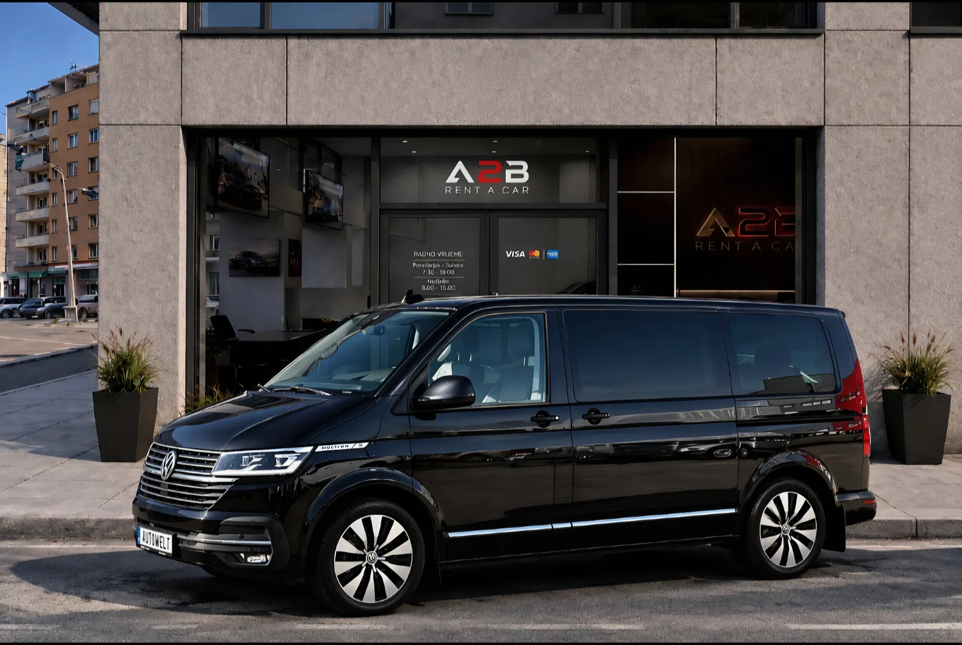 VW Multivan kombi za prevoz putnika Sarajevo