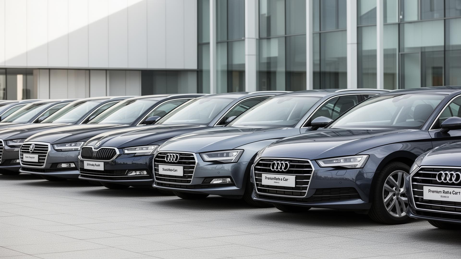 Flota novih vozila za dugoročni korporativni najam — Passat, Octavia, Audi A4