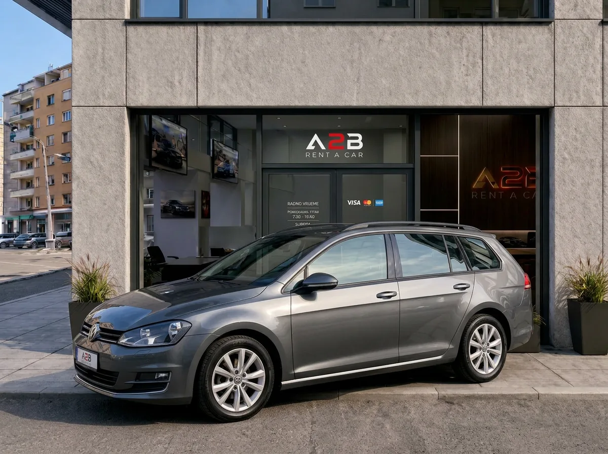 VW Golf VII — rent a car Sarajevo, klasa Automatic